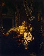 Adriaen van der werff Sarah Bringing Hagar to Abraham Sweden oil painting artist